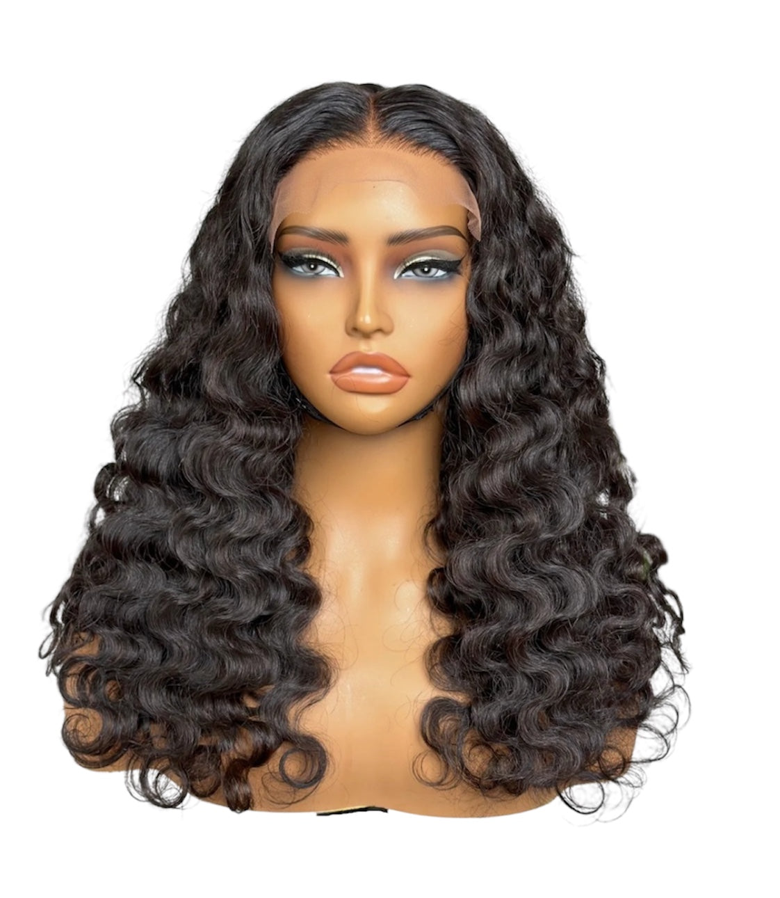 Curly Wave Glue-Less HD Lace Wig
