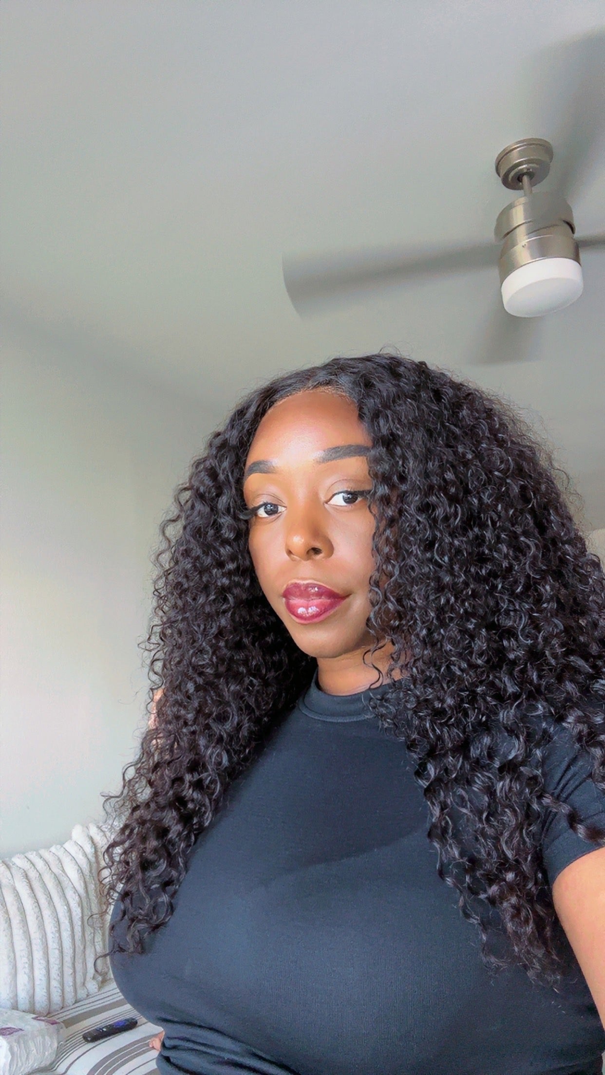 Burmese Curly Glue-less HD Lace Wig