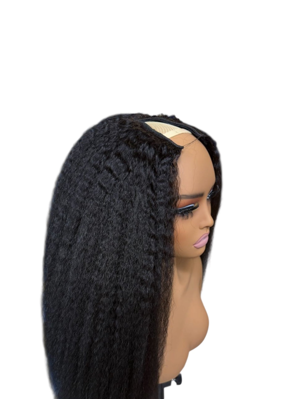 Kinky Straight V-Part Wig